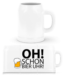 Oh! Schon Bier Uhr! · Bierkrug