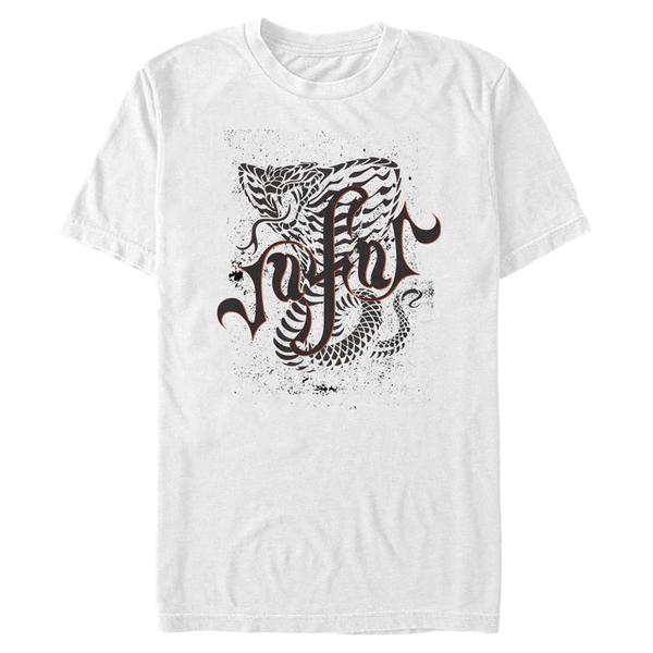 Aperçu: Disney - Aladin - Jafar Neon - Homme T-shirt - Blanc - Devant