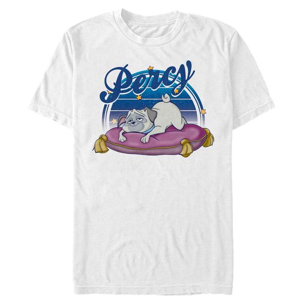 Aperçu: Disney - Pocahontas - Percy - Homme T-shirt - Blanc - Devant