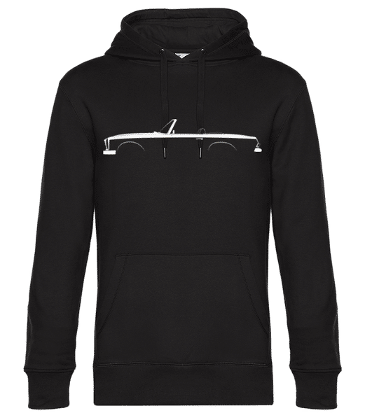 Aperçu: 'Mercedes SL W113' Silhouette - Sweat à capuche premium Unisexe - Noir - Devant