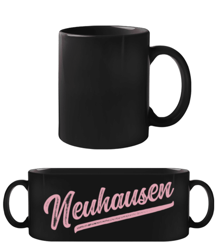 Vorschau: Neuhausen Swoosh - Schwarze Tasse - Schwarz - Vorne