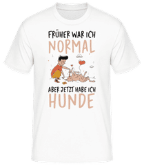Früher Normal Jetzt Hunde · Männer Basic T-Shirt