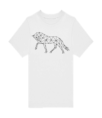 Polygon Cheval - T-shirt homme B&C - Blanc - Devant