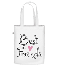 Best Friends - Bio Tasche - Weiß - Vorne