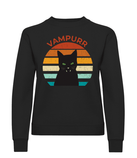 Preview: Vampurr - Women's Sweatshirt - Black - Front