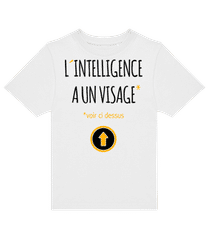 L´Intelligence A Un Visage · T-shirt enfants B&C