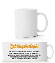 Lieblingskollegin · Panoramatasse