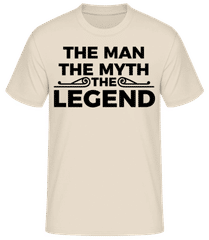 The Man The Myth The Legend · Pánske basic tričko