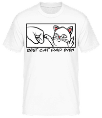 Best Cat Dad Ever · Pánské basic tričko