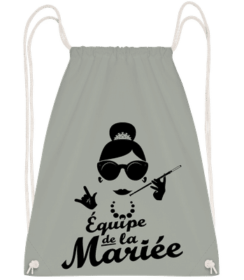 Équipe De La Mariée - Sac à dos Drawstring - Anthracite - Vorn