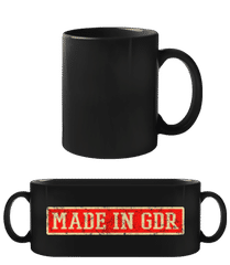 Made In GDR · Schwarze Tasse