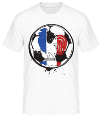Ballon de football français · T-shirt standard Homme