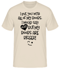 Boobs Love · T-shirt standard Homme