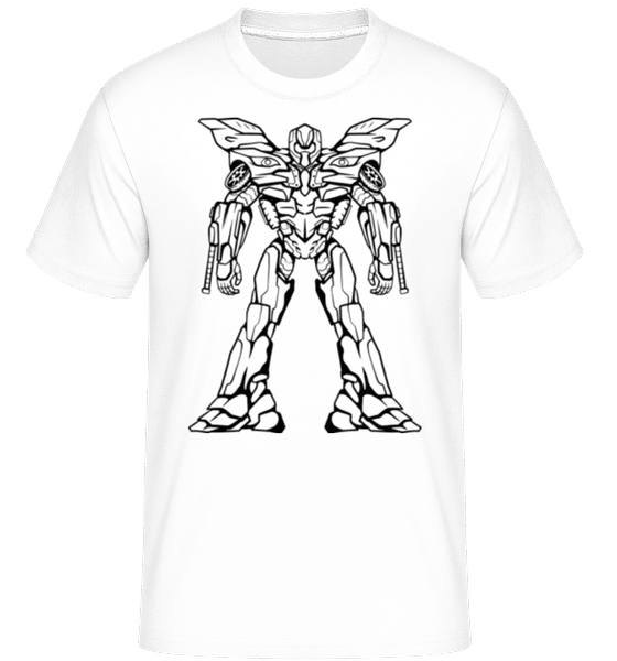 Aperçu: Aperçu Du Transformateur 7 -  T-Shirt Shirtinator homme - Blanc - Devant