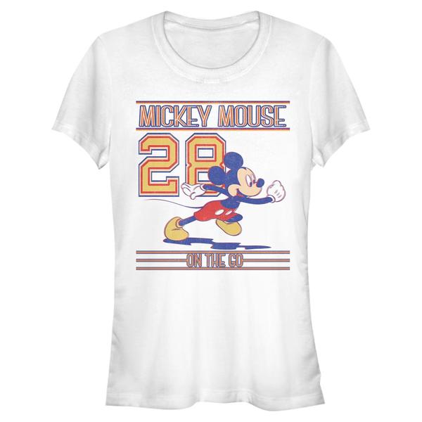 Aperçu: Disney Classics - Mickey Mouse - Mickey Since 28 - Femme T-shirt - Blanc - Devant