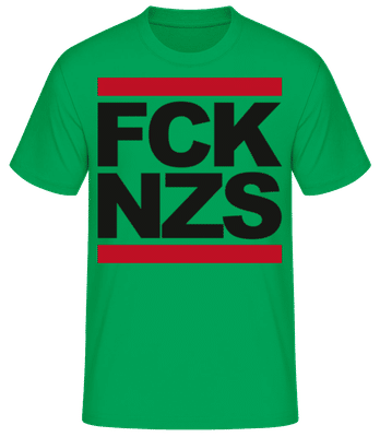 FCK NZS - T-shirt homme B&C - Vert irlandais - Devant