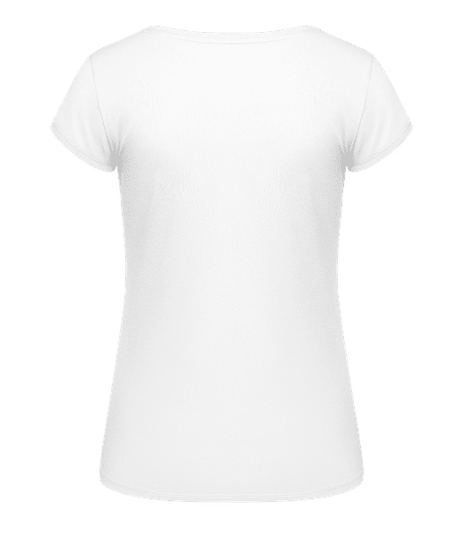 Aperçu: Ancre LGBTQ - T-shirt col en U Femme - Blanc - Derrière