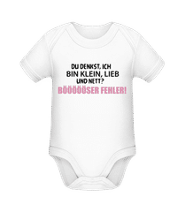 Ich Klein Und Nett? · Baby Bio Strampler