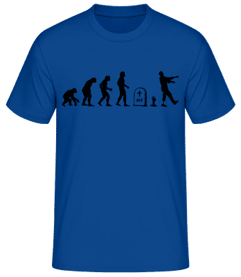 Halloween Evolution - Men's Basic T-Shirt - Royal blue - Front