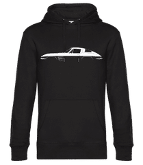 'Chevrolet Corvette C2' Cabrio Silhouette · Männer Standard Hoodie