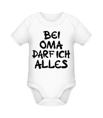 Bei Oma Darf Ich Alles · Baby Bio Strampler