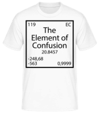 The Element Of Confusion - T-shirt standard Homme - Blanc - Devant