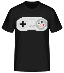 Konsolen Controller Oldschool Pi Hell · Männer Basic T-Shirt