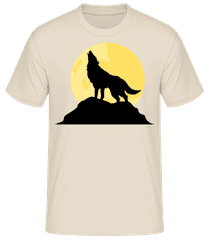 Gothic Wolf Sunset · Men's Basic T-Shirt