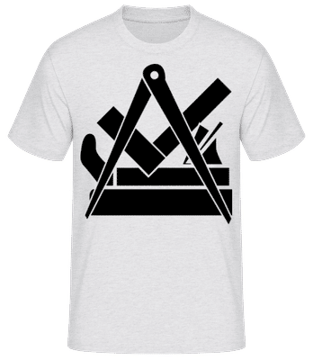Icône DIY 1 - T-shirt standard Homme - Gris chiné - Devant