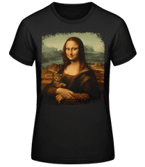 Mona Lisa Cat · Women&#039;s Basic T-Shirt