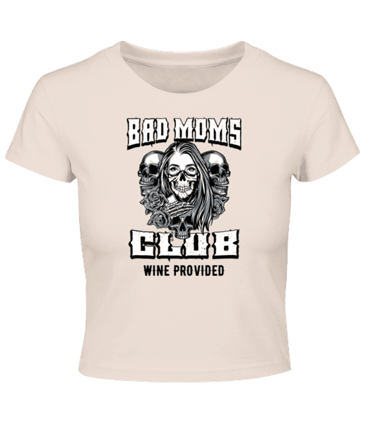 Aperçu: Bad Moms Club - Crop top - Rose - Devant