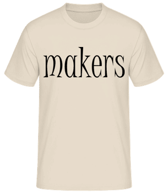 Trouble Makers Partner 2 von 2 - Men's Basic T-Shirt - Cream - Front