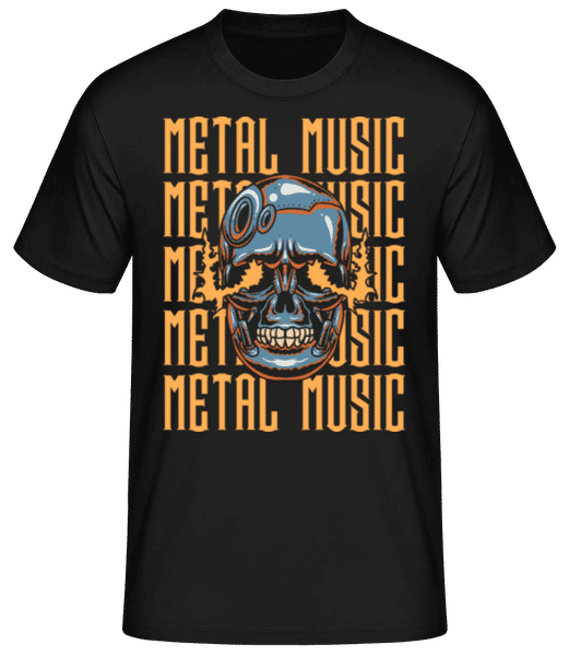 Aperçu: Metal Music - T-shirt standard Homme - Noir - Devant