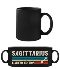 Sternzeichen Sagittarius Limited · Schwarze Tasse