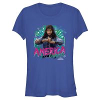 Marvel - Doctor Strange - America Chavez Chavez Hero Graphic - Frauen T-Shirt - Royalblau - Vorne