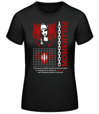 Momentum - Women's Basic T-Shirt - Black - Front