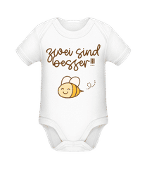 Zwei Sind Besser · Baby Bio Strampler