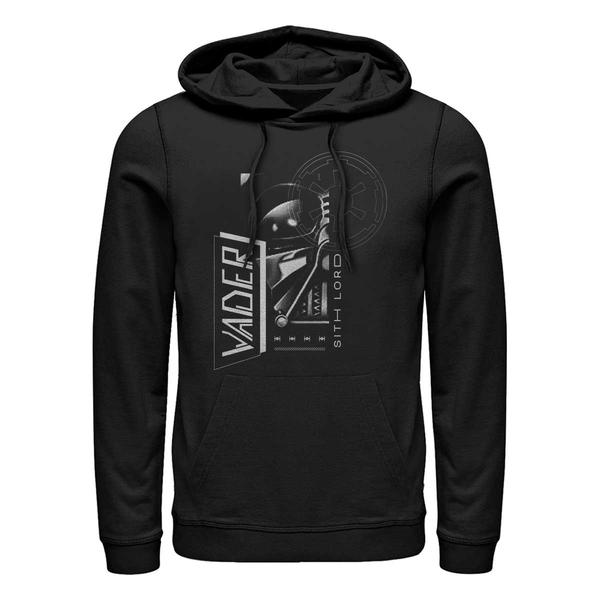 Aperçu: Star Wars - Obi-Wan Kenobi - Darth Vader Sith Lord - Unisex Sweat à capuche - Noir - Devant
