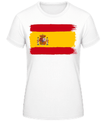 Länder Flagge Spanien · Frauen Basic T-Shirt