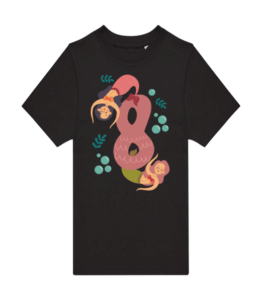 Aperçu: Sirènes 8 - T-shirt homme B&C - Noir - Devant