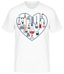 Wissenschaft Liebe · Männer Basic T-Shirt