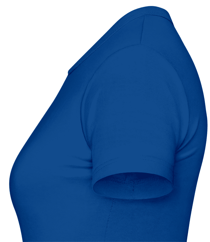 Aperçu: Pixar - Monstres - Tylor Ha Ha Funny - Femme T-shirt - Bleu royal - Gauche