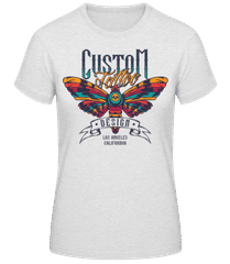Custom Tattoo Los Angeles · Frauen Basic T-Shirt