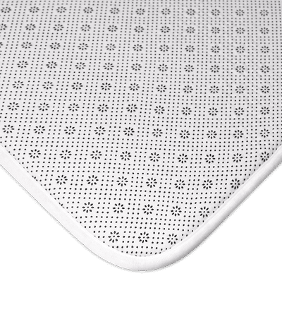 Tapis de bain - Blanc - Derrière