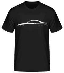 &#039;Mercedes-Benz CLK W209&#039; Silhouette · Camiseta básica para hombre