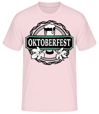 Oktoberfest Logo - Men's B&C T-Shirt - Pink - Front