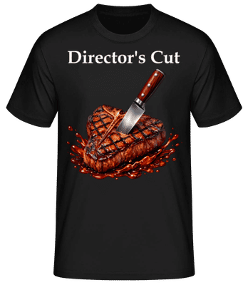 Director's Cut - T-shirt homme B&C - Noir - Devant
