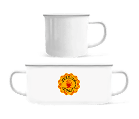 Premium Quality Coffee · Tasse Émaillée