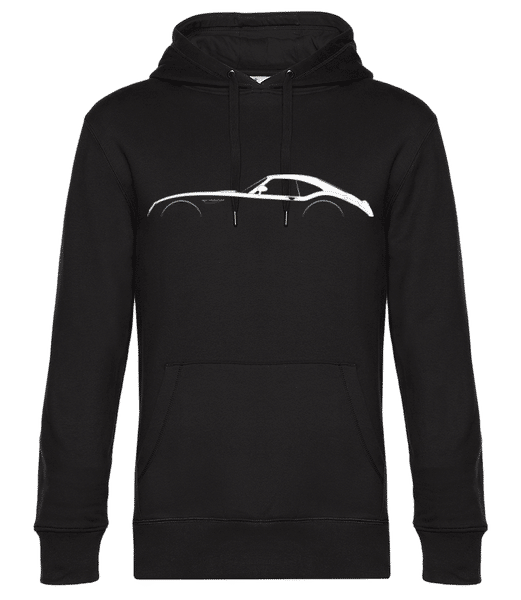 Aperçu: 'Wiesmann GT MF4' Silhouette - Sweat à capuche premium Unisexe - Noir - Devant