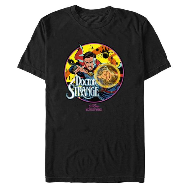 Aperçu: Marvel - Doctor Strange - Docteur Strange Hero Badge - Homme T-shirt - Noir - Devant